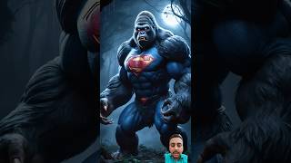 Hybrid Gorilla 😳🤯 godzilla kong kingkong monster shorts ytshort trendingshorts [upl. by Newkirk]