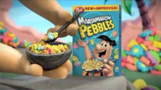 BedRockHeadBop Commercial Post Cereal Marshmallow Pebbles [upl. by Attiuqihc776]