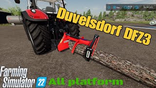 Duvelsdorf DFZ3  mod for all platforms on FS22 [upl. by Anihsit]