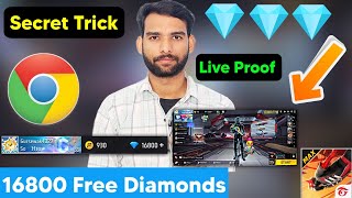 🔥💎 16800 Free Diamonds in Free Fire Trick How to Get Free diamond in freefire max Free Diamond App [upl. by Evangelist58]