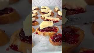 Brûléed Brie Crostini shorts [upl. by Hilleary]