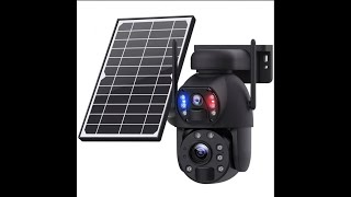 cctv camera solar battery dual lens cctvcamera cctvsecuritycameras homesecuritysystem [upl. by Ayin]