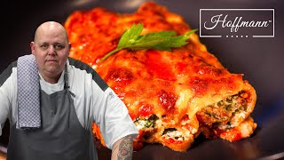 Cannelloni Rezept Gefüllt mit Ricotta amp Spinat  Italienische Küche leicht gemacht by BerndZehner [upl. by Ynar]