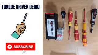 VDE torque driver comparison Wera Wiha [upl. by Aliakam]