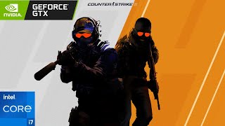 Counter Strike 2 on GTX 1060 6GB  I7 3770 very normal benchmark vido [upl. by Colpin]