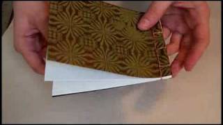 DIY Japanese Stab Stitch Binding [upl. by Roede723]