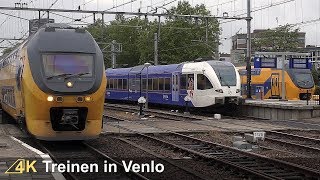 Treinen in Venlo  17 augustus 2018  Ultra HD 4K [upl. by Ttenrag]