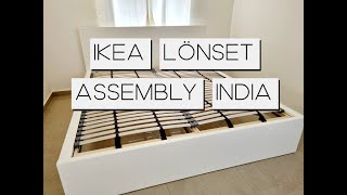 IKEA LONSET India  Quick SelfAssembly Instruction Guide in Hindi  Save Rs 3500 ikea2022 [upl. by Atnoed]