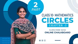 Class 10  MATHS  Chapter 2  CIRCLES  Part 2  SSLC KERALA  Kite Victers  HARSHA [upl. by Favin]