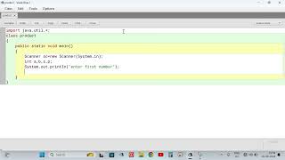 Java Program to Print the sum and product of two numbers [upl. by Joselow]