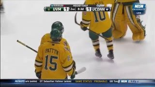 Vermont at UConn Highlights  01222016 [upl. by Kalvn]