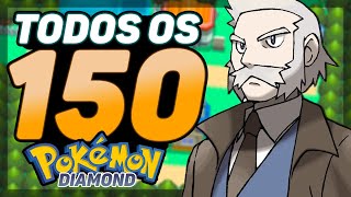 EU COMPLETEI A POKÉDEX NO POKEMON DIAMOND [upl. by Leon175]