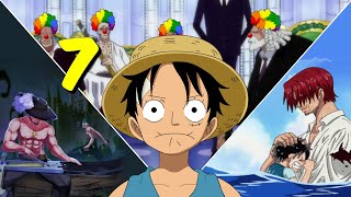 7 TRUCS DÉBILES dans ONE PIECE [upl. by Trinetta]