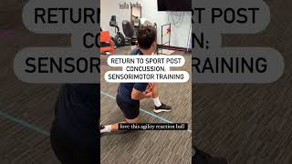 Return to Sport Post concussion Sensorimotor Training [upl. by Burk]