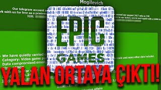 EPİC GAMES YALANI ORTAYA ÇIKTI [upl. by Lorimer]