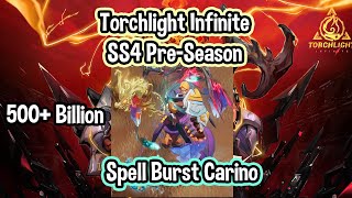 Torchlight Infinite  Spell Burst Carino Build Guide  1 Trillion DPS [upl. by Medrek348]