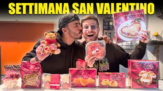 PROVIAMO TUTTO IL CIBO DELLA SETTIMANA DI SAN VALENTINO DELLA LIDL  ORA SI CHE SIAMO INNAMORATI [upl. by Joannes672]