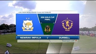 SSG Gold Cup Final  Newrak Impala vs Durbell [upl. by Balcke]