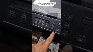 Masuk Maintenance Mode Printer Brother DcpT500w youtubeshorts brotherprinter tipsandtricks [upl. by Sakovich]