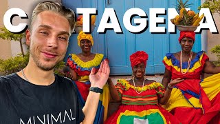 FIRST TIME in South America 🇨🇴 Cartagena Colombia Vlog [upl. by Elinnet650]