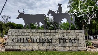 The Chisholm Trail Outdoor Museum  Cleburne Texas [upl. by Odnumde]