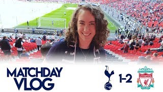 LAMELAS LATE CONSOLATION  MATCHDAY VLOG Spurs 12 Liverpool  Premier League 201819 [upl. by Hcahsem]