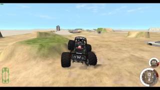 Mr Grim test track tour in BeamNG drive [upl. by Volotta]