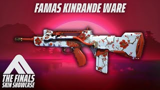 FAMAS KINRANDE WARE Skin Review  The Finals Season 3 Battle Pass [upl. by Lustig]