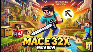 🔥 Mace 32x PvP Texture Pack Review  Best Custom Sounds amp Outlined Armor for Bedrock Edition 🔥 [upl. by Yoccm224]