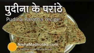 Pudhina Paratha Recipe  Mint Paratha  Podina Parantha [upl. by Jacoba378]