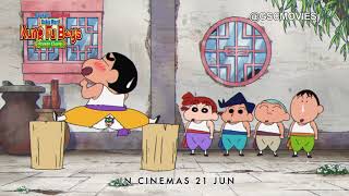 CRAYON SHIN CHAN MOVIE RAMEN REBILLION Official Trailer  In Cinemas 21 June 2018 [upl. by Tammi722]