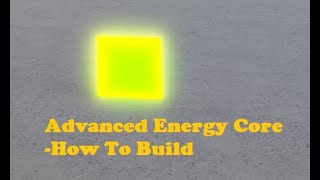 Factory Simulator Roblox  How to build  Tier 5 Compressed  Advanced Energy Core [upl. by Schild]