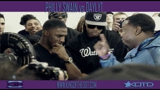 KOTD  Rap Battle  Philly Swain vs Daylyt [upl. by Fiedler711]