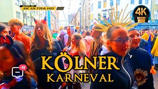 Cologne Carnival 1111  2023 Complete Tour of Kölner Karneval 🎉🇩🇪  4K Experience [upl. by Eibba]