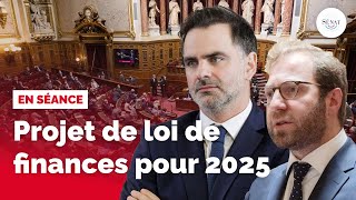 Projet de loi de finances 2025 [upl. by Horlacher227]