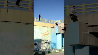 Parkour And Freerunning Most Viral Video  Liberate Moves 4 freerunning parkour rooftop [upl. by Androw775]