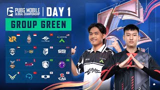 EN 2024 PMGC League  Group Green Day 1  PUBG MOBILE Global Championship [upl. by Retsel783]