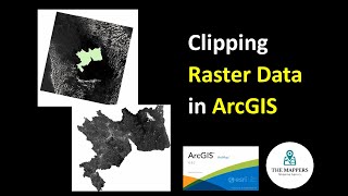 How to Clip Raster Data in ArcGIS  One Minute GIS Tutorial 05 [upl. by Innavoeg462]