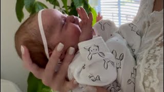 Newborn Reborn Baby Gracie Mae Gentle Relaxing Routine Calming Anxiety Stress Relief Baby Piano ASMR [upl. by Nodnerb]