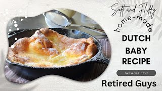 Dutch Baby Recipe [upl. by Ehsiom444]