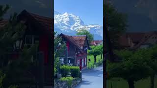 Wengen SwitzerlandWalkingtour4kthemost [upl. by Yatnwahs]