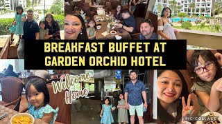 GARDEN ORCHID HOTEL BREAKFAST BUFFETRUBY WONDERS💛 [upl. by Ellinet]