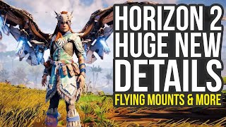 Potential Flying Mounts 60fps Mode Skill Tree amp More Horizon Forbidden West Gameplay News [upl. by Tabshey]