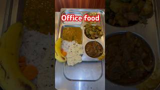 Office ki thali । Office ka Lunchshorts thali breakfast Sanki2612 [upl. by Jeffery]