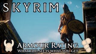 Skyrim Mod Armor Rating  What You See Is What You Get [upl. by Rramo]