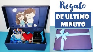 REGALO SORPRESA FÁCIL Y RÁPIDO PARA TU NOVIO  REGALO PARA HOMBRE [upl. by Orly]