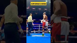 Floyd Mayweather Replace a referee floydmayweather boxing [upl. by Ayat]