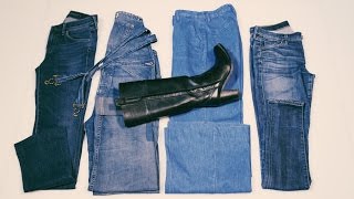 Jeans und Stiefel – rein oder raus [upl. by Ahgem551]