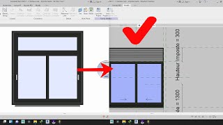 How to add Louvers to revit window Family [upl. by Amie]