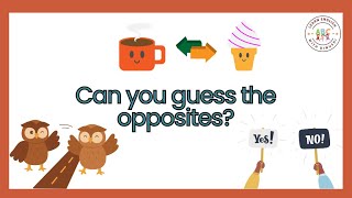 Fun Opposites Game for Kids [upl. by Inaffyt]